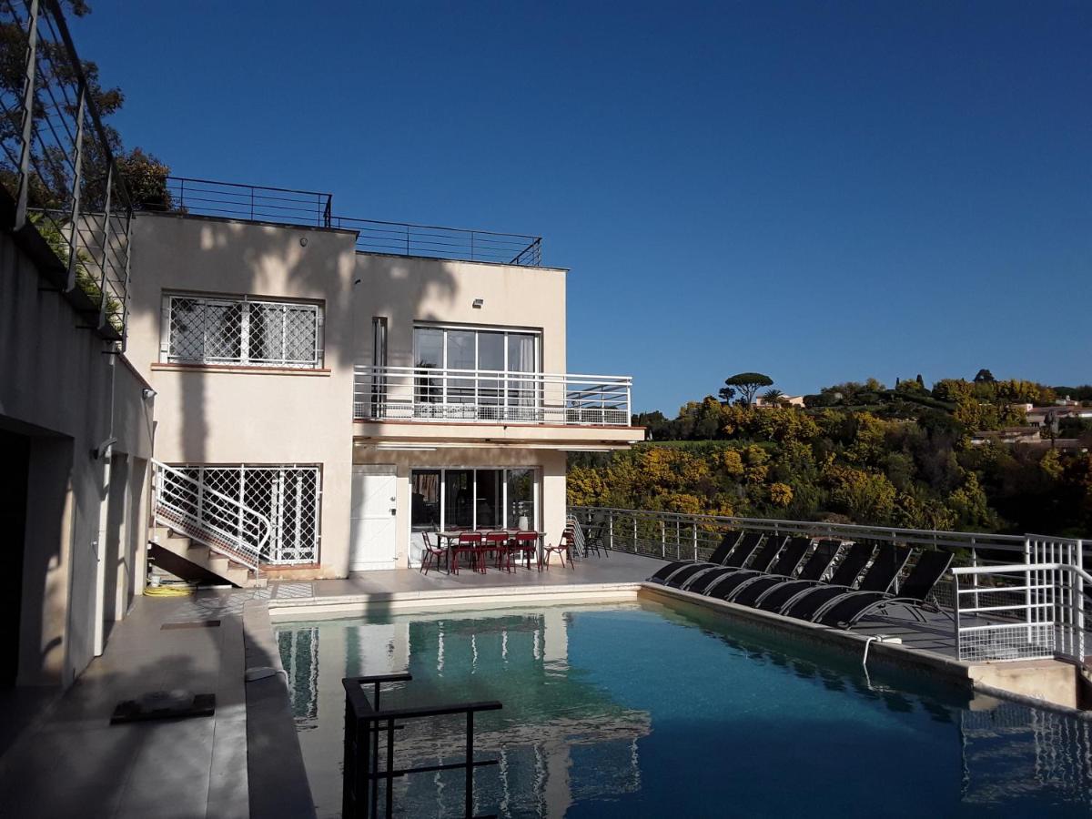 Villa Alamp#Supercannes #Golfejuan #Cannes #Mediterraneanpanoramicview #Piscine #Rooftop # Verymodern #Openliving #Closebeach #Closecapantibesヴァロリス エクステリア 写真